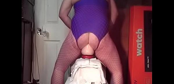  gaping big ass on huge toys